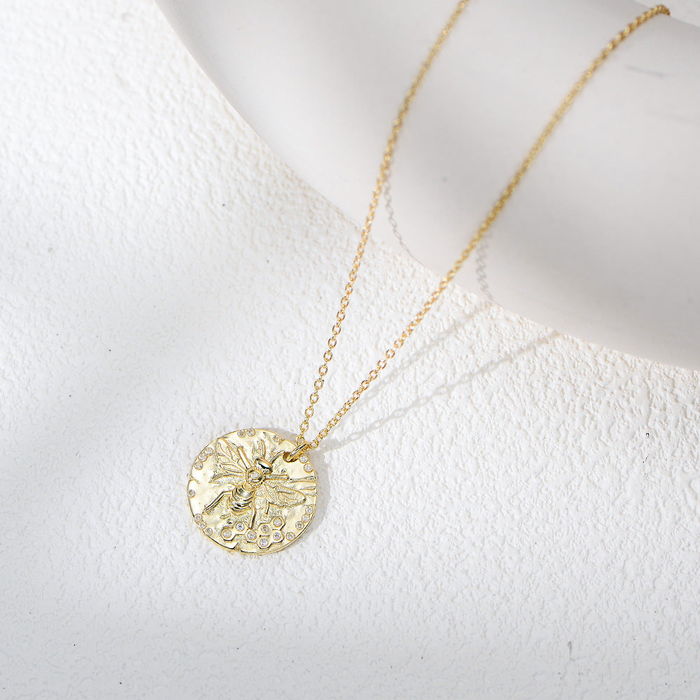 Honeybee Sparkle Whisper Necklace