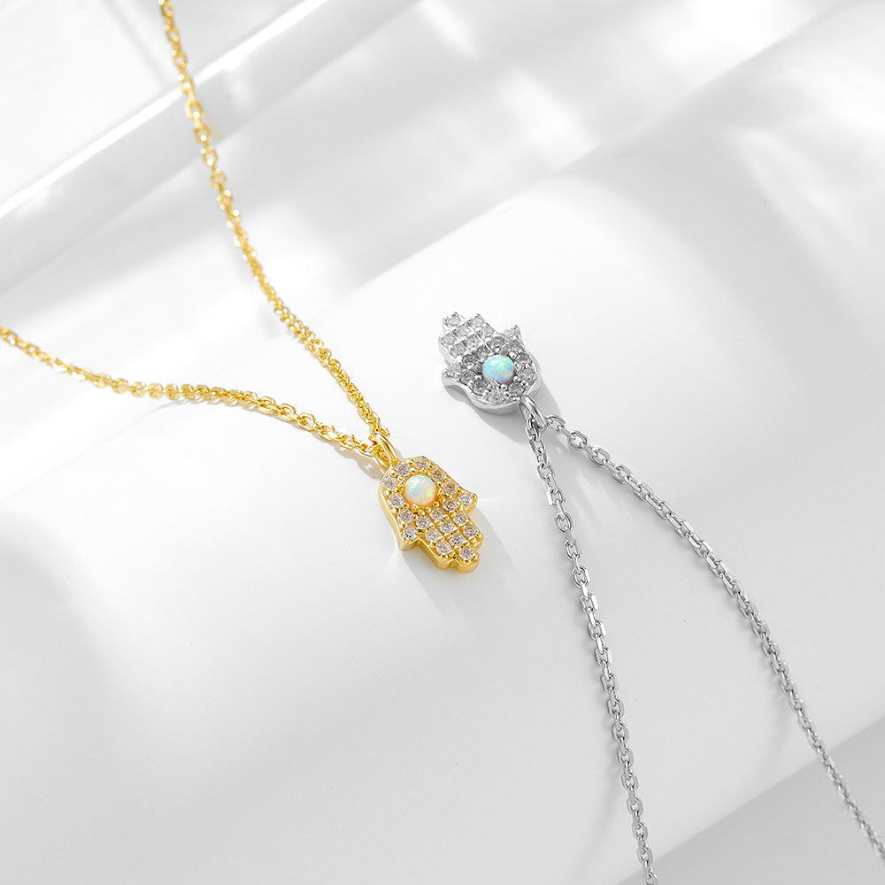 Fatima’s Opal Caress Necklace