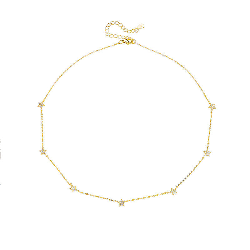 Stella’s Starlit Charm Necklace