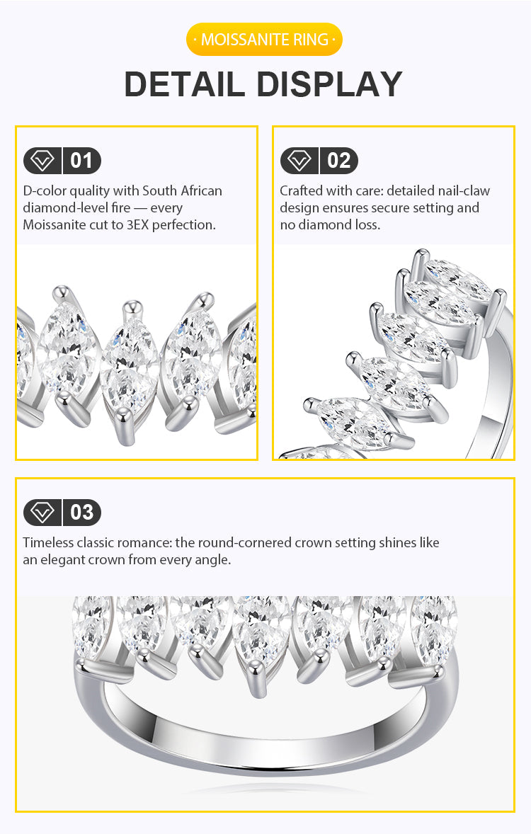 Vivienne Trio Ring