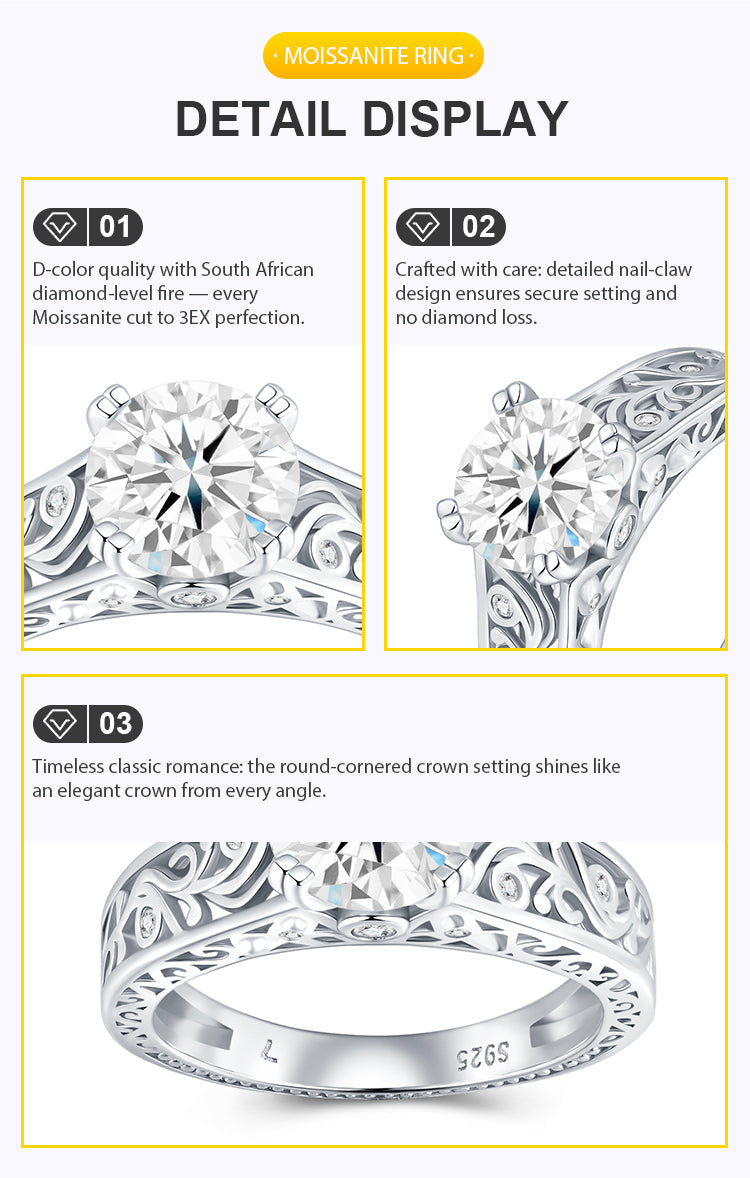 Genevieve Filigree Ring