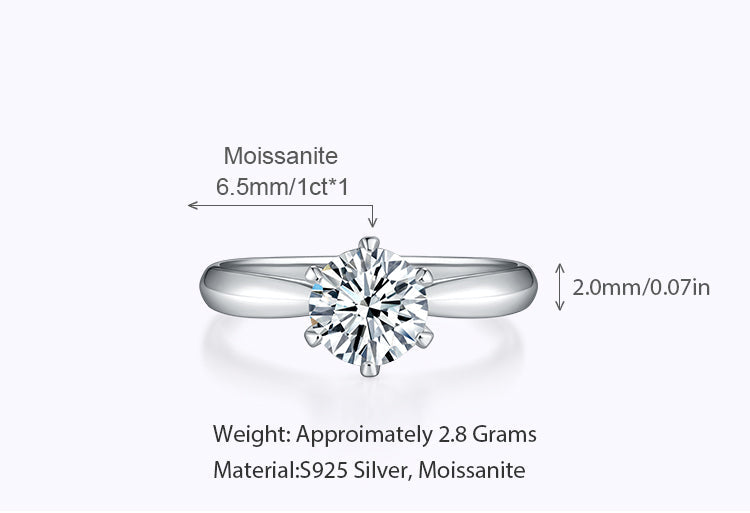Evelina Solitaire Ring