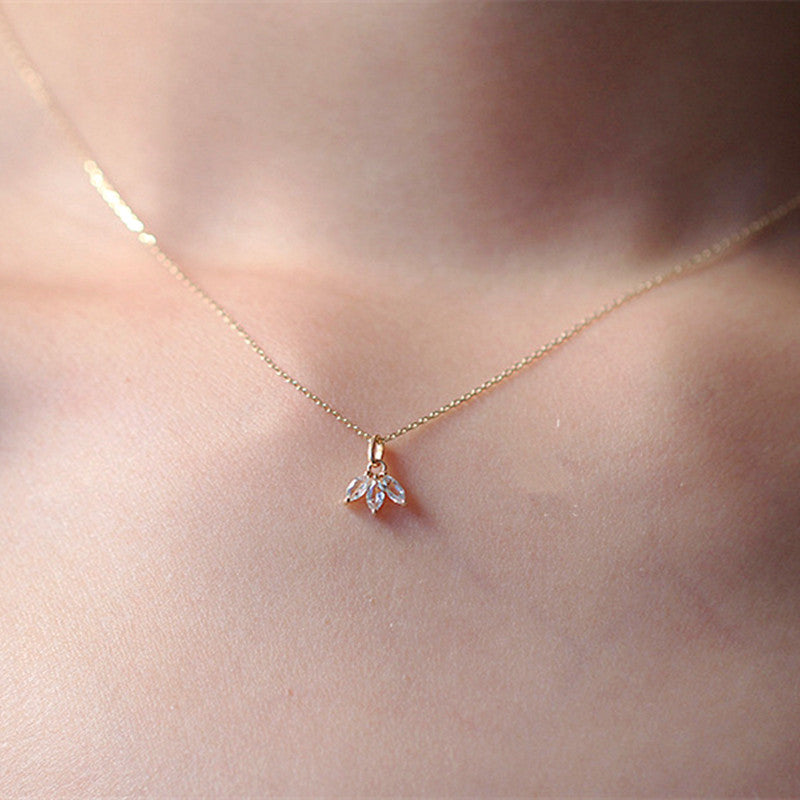 French Dainty Everyday Necklace