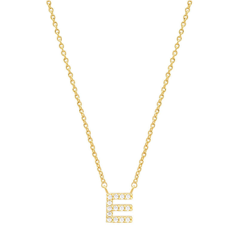 Tiny Dainty Initials Necklace