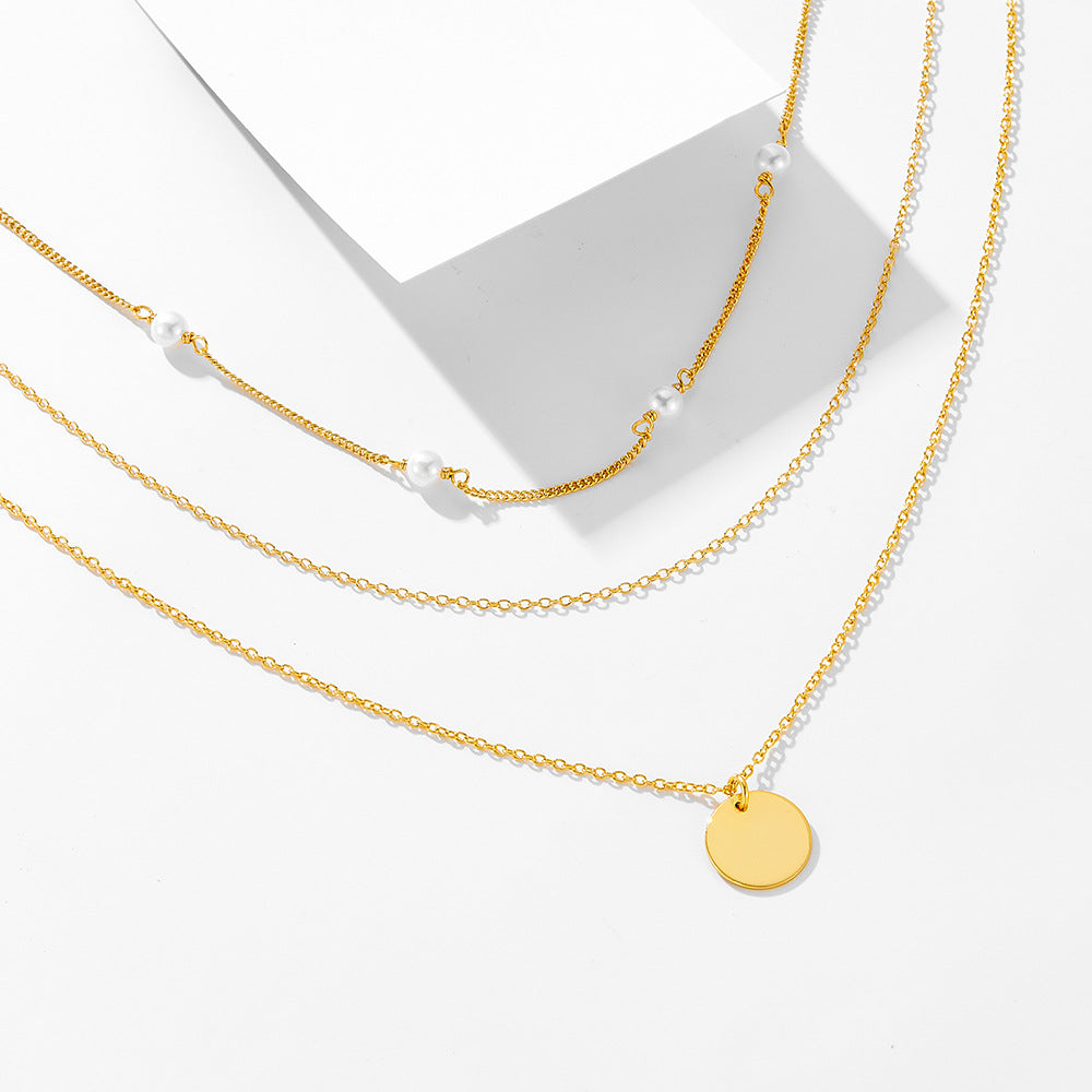 Auric Pearl Sonata Layer Necklace