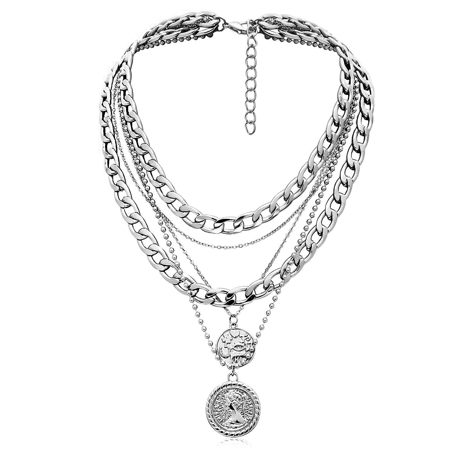 Golden Divinity Layered Necklace