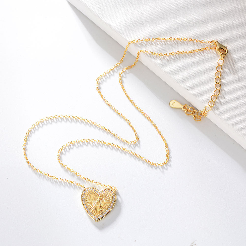 Serenity’s Heart Cipher Necklace