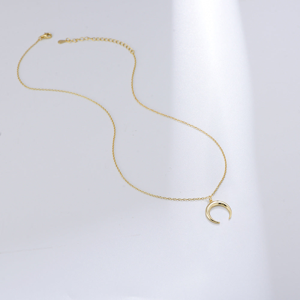 Crescent Whisper Necklace