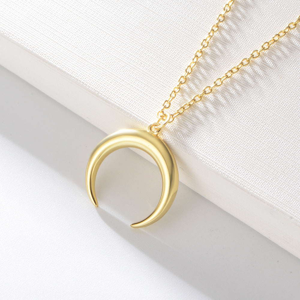 Crescent Whisper Necklace