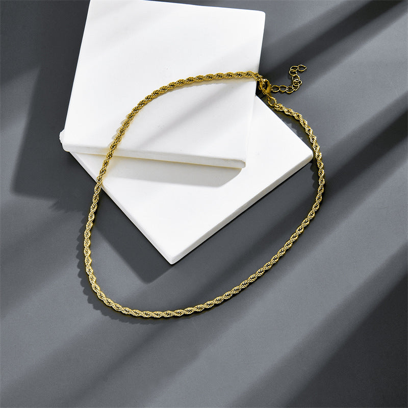 Golden Waves Necklace