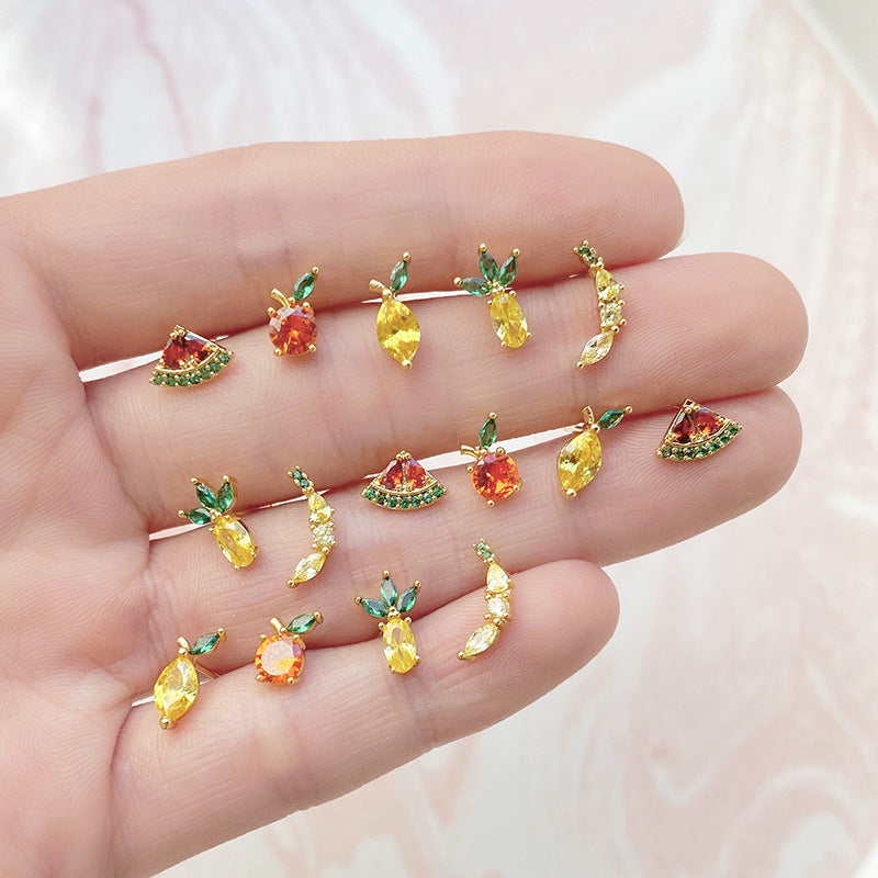 Apple Harvest Drop Earrings