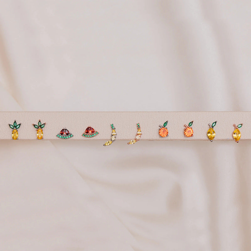 Peach Blossom Drop Earrings