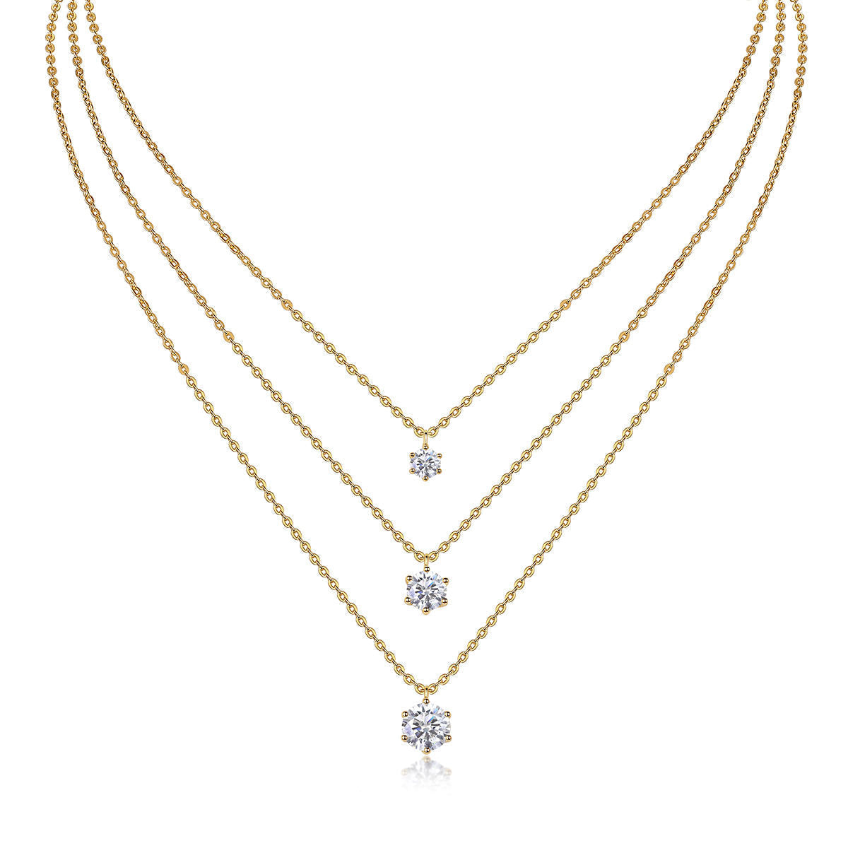 Ascending Sparkle Necklace