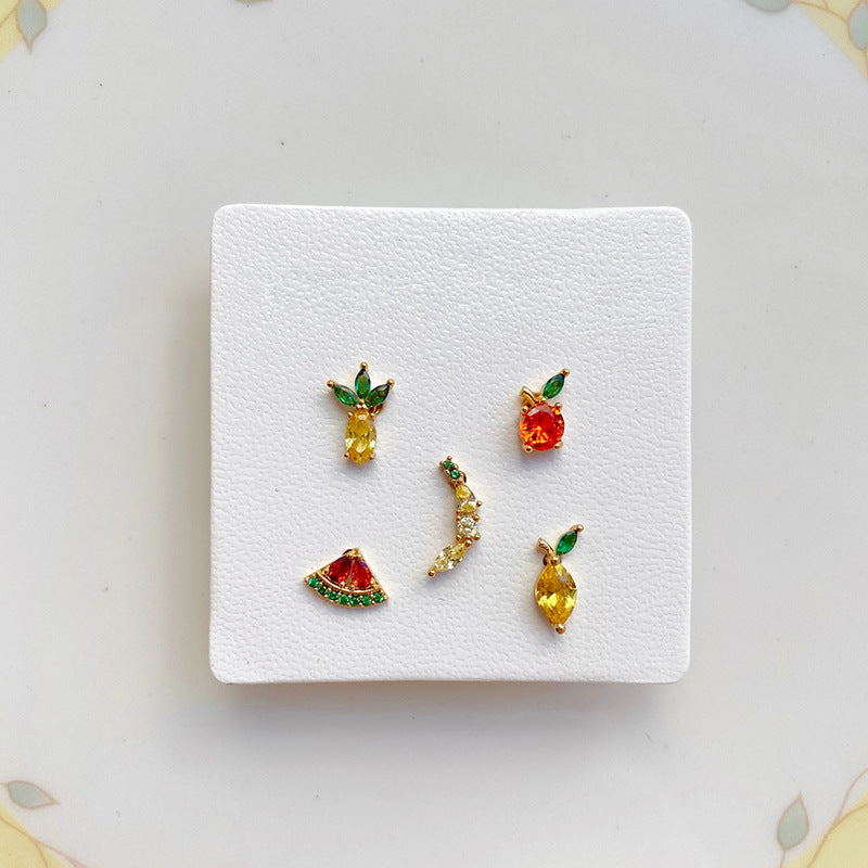 Peach Blossom Drop Earrings