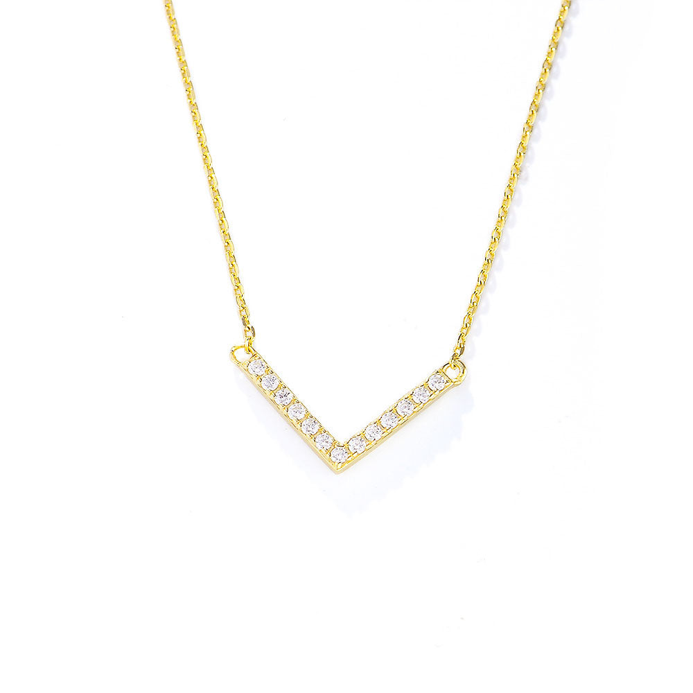 V Edge Necklace