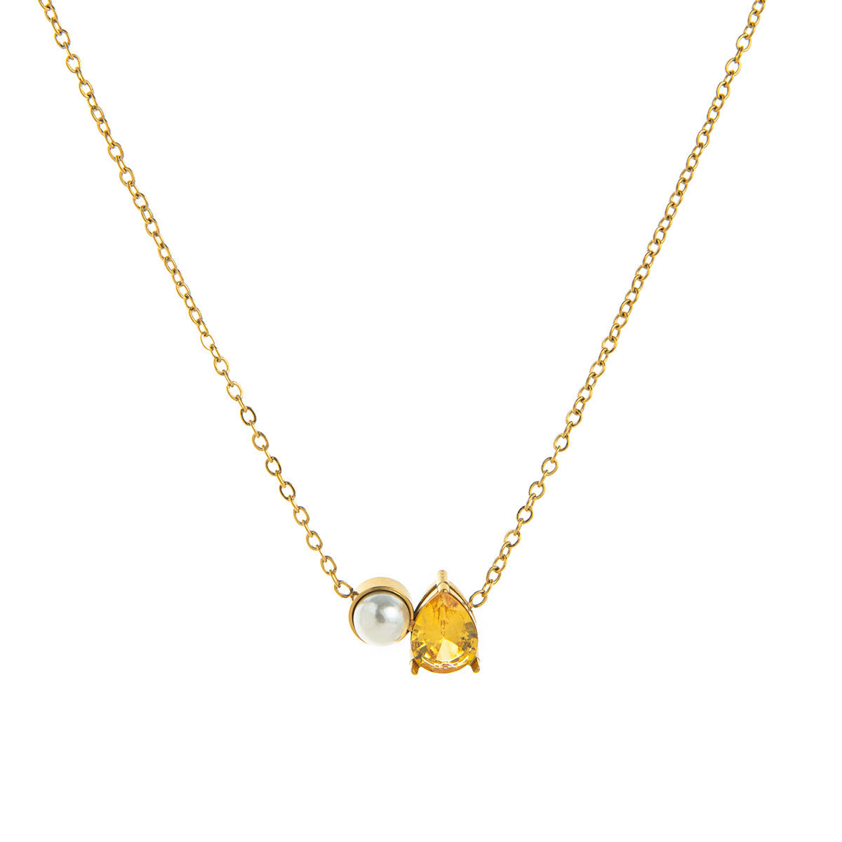 Pearl Birthstones Necklace
