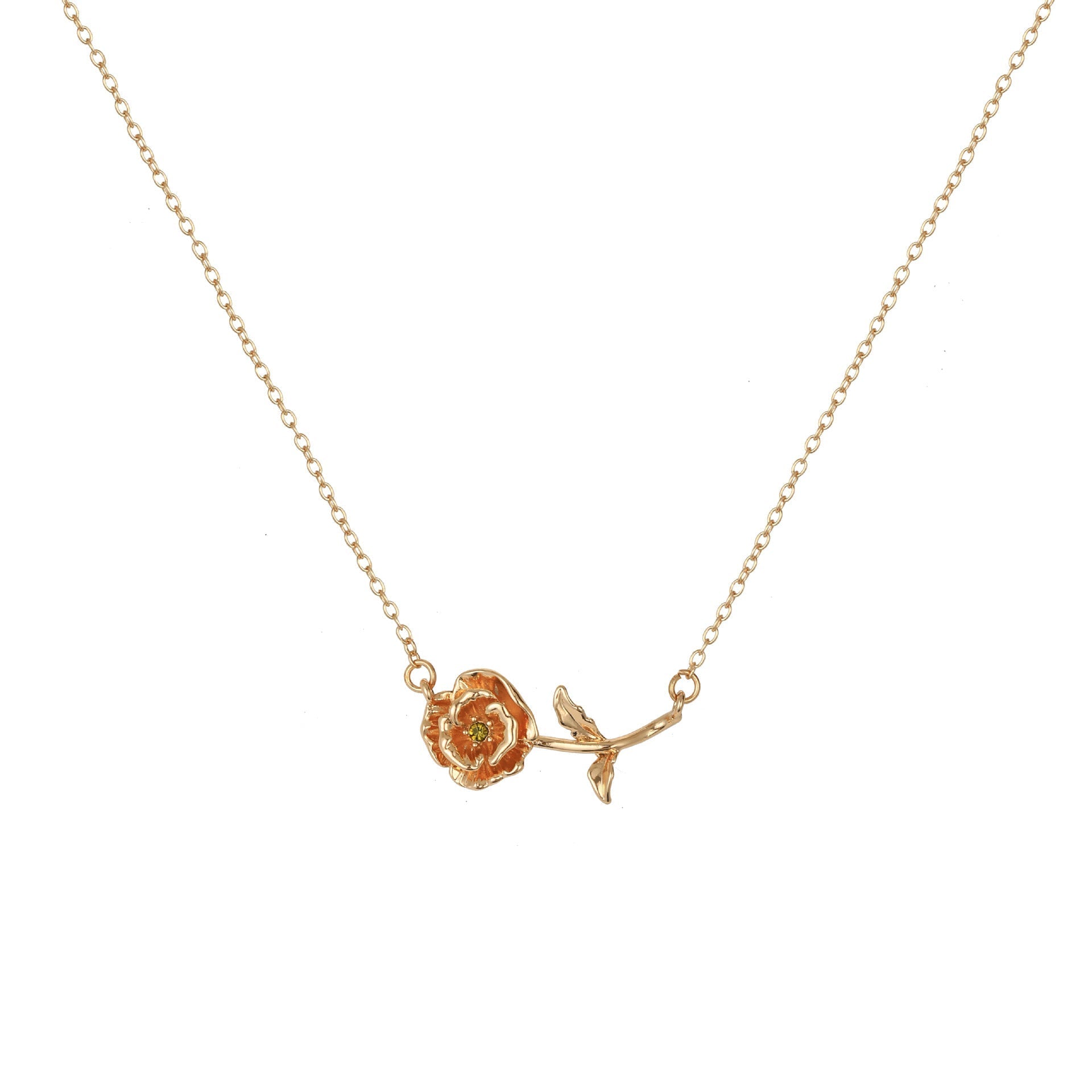 Mama's Bloom Birth Flower Necklace
