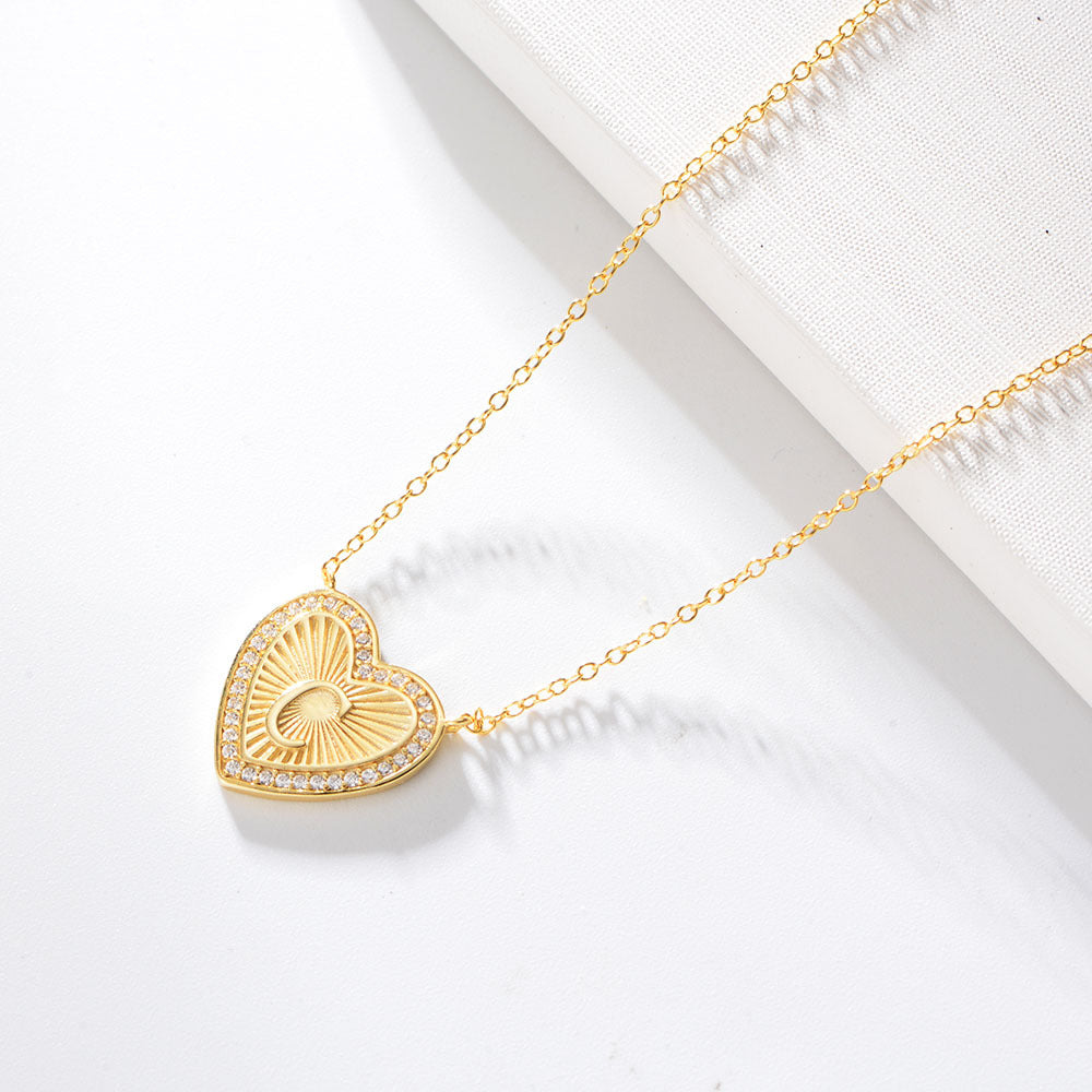 Serenity’s Heart Cipher Necklace