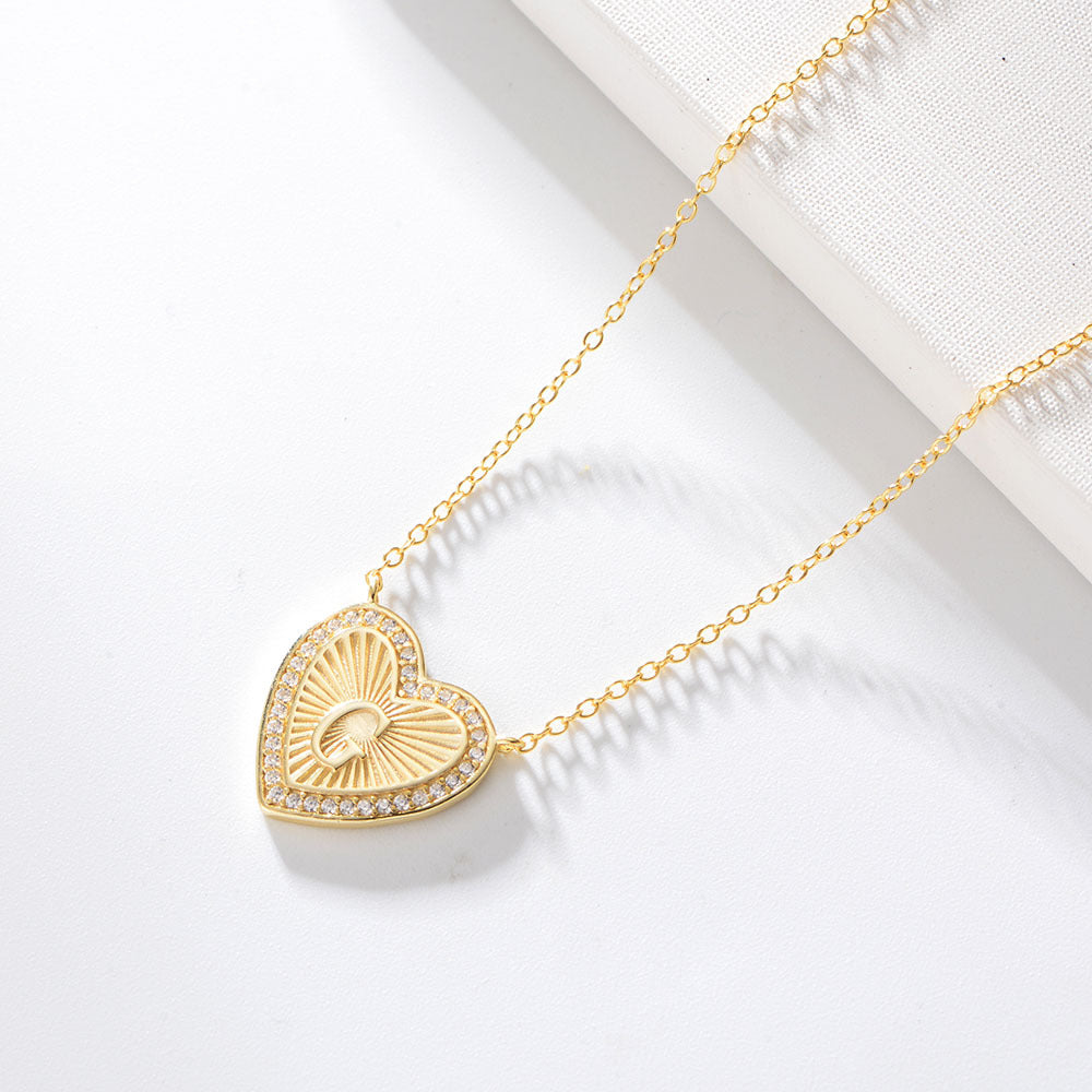 Serenity’s Heart Cipher Necklace