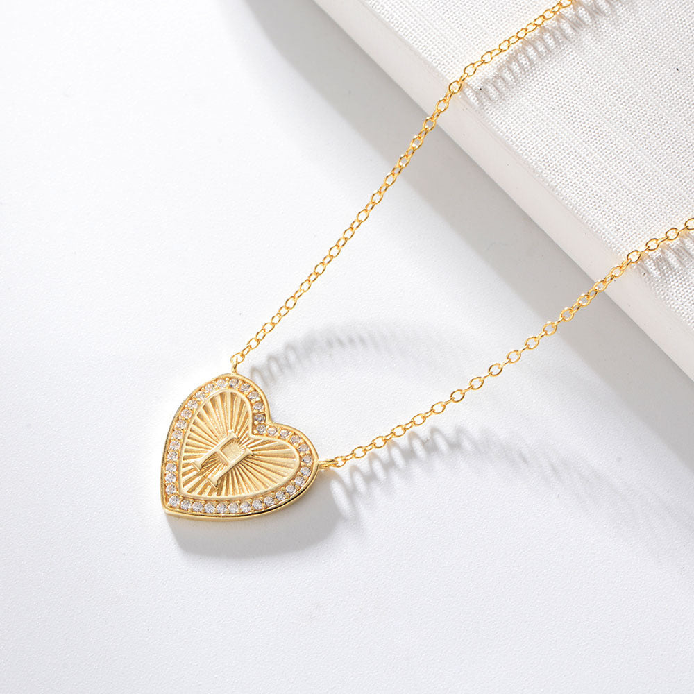 Serenity’s Heart Cipher Necklace