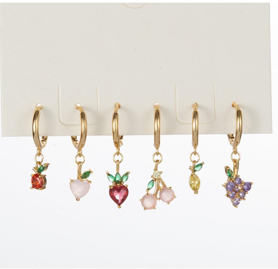 Juicy Jewels Drop Earrings (Pineapple)