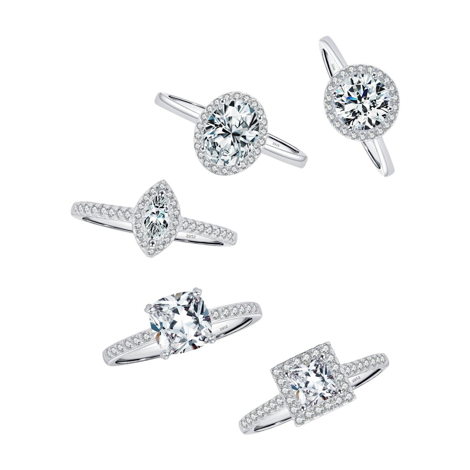 Ethereal Elegance Ring - Cushion Cut