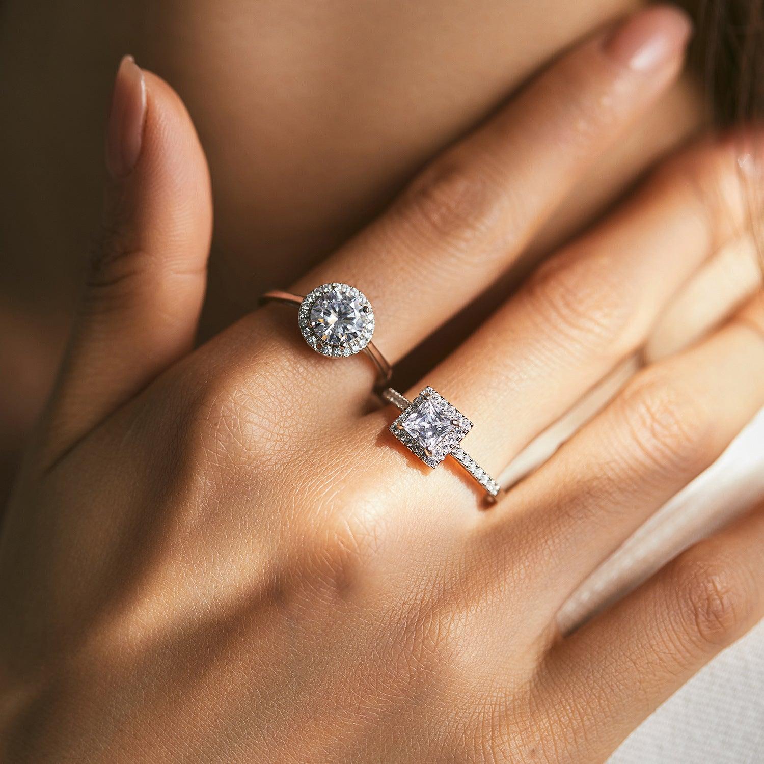 Ethereal Elegance Ring - Oval Brilliant Cut