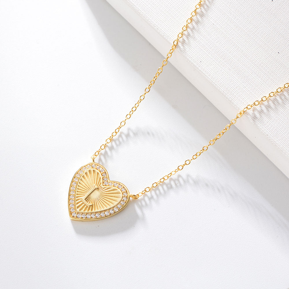 Serenity’s Heart Cipher Necklace