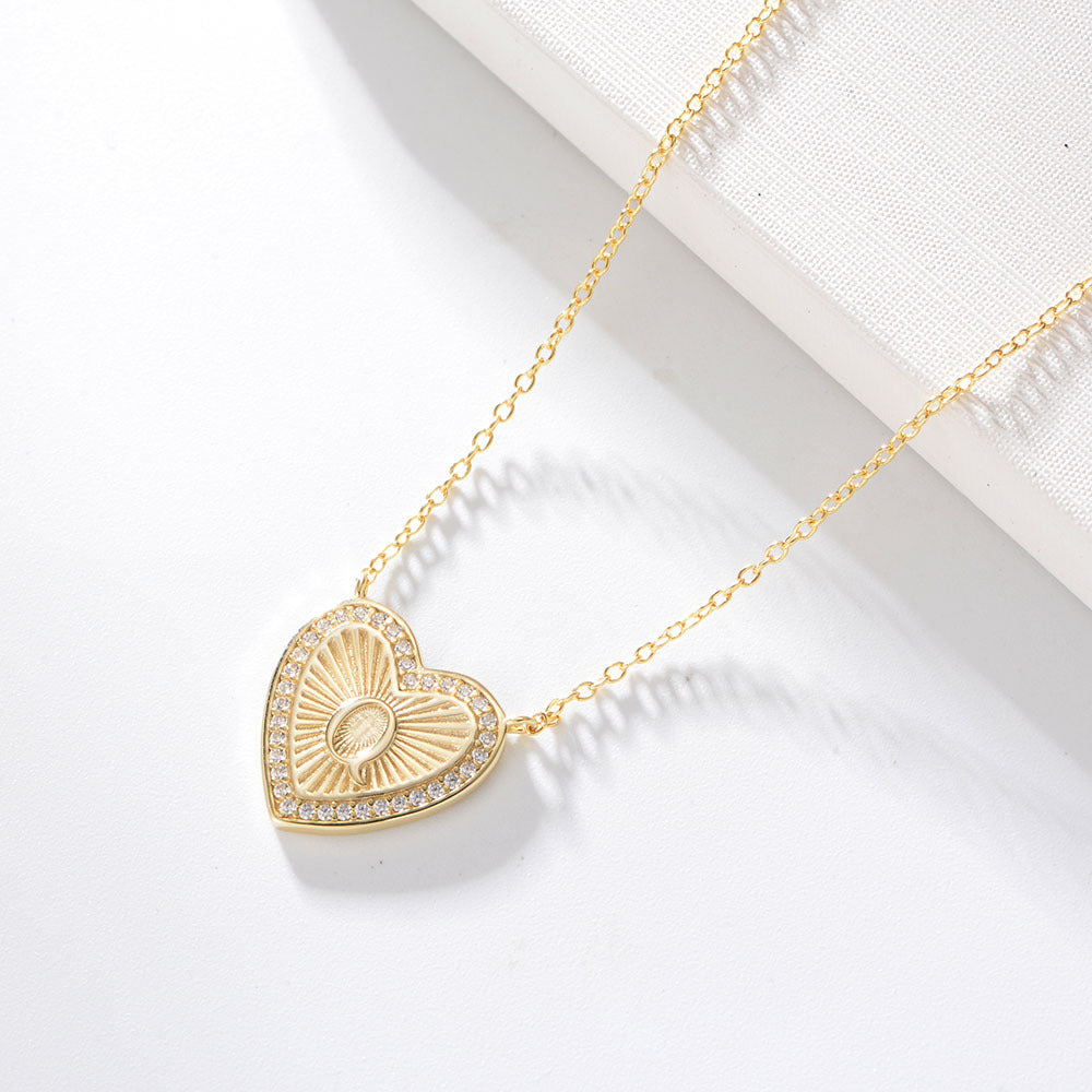 Serenity’s Heart Cipher Necklace
