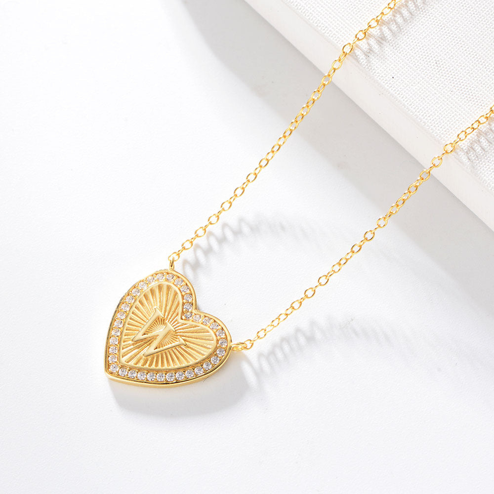 Serenity’s Heart Cipher Necklace