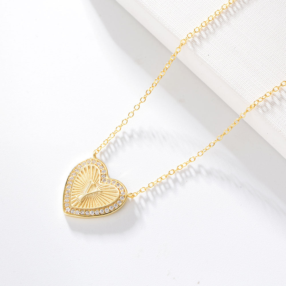 Serenity’s Heart Cipher Necklace