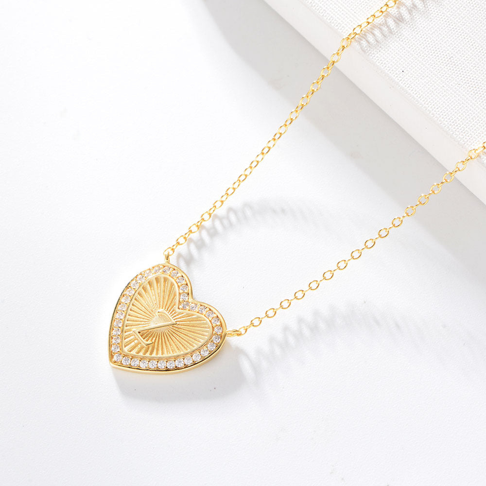 Serenity’s Heart Cipher Necklace