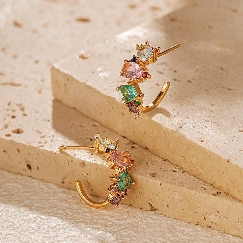Union Hoop Earrings