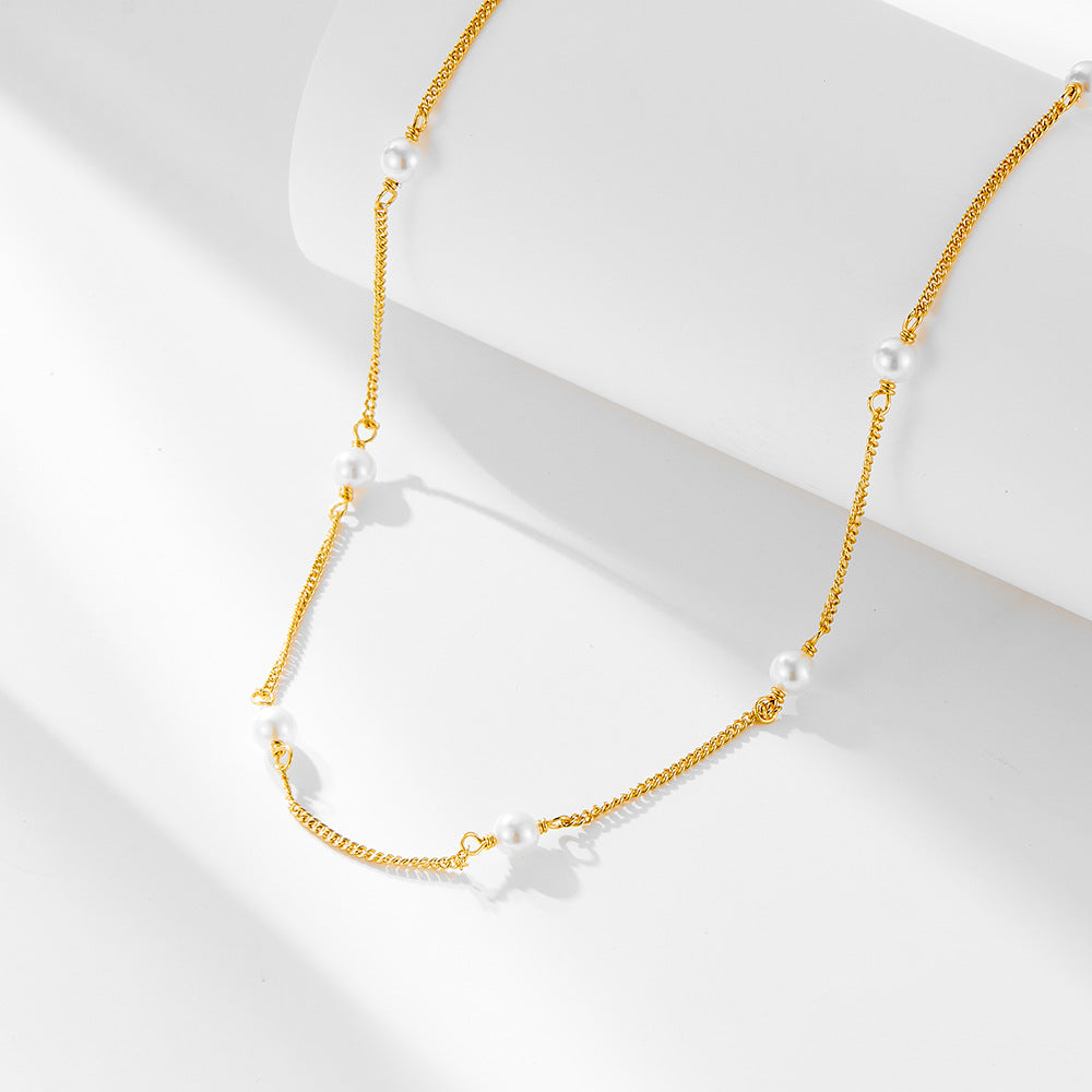 Auric Pearl Sonata Layer Necklace