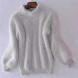 Lynelle - Vintage Angora Knitted Sweater