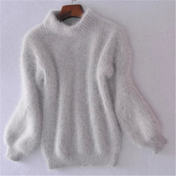 Lynelle - Vintage Angora Knitted Sweater