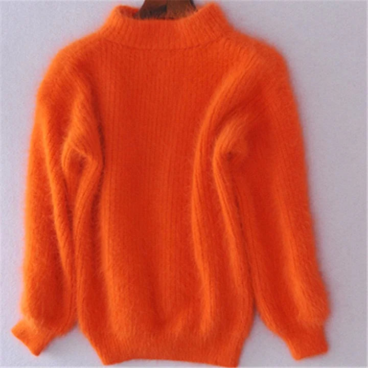 Lynelle - Vintage Angora Knitted Sweater