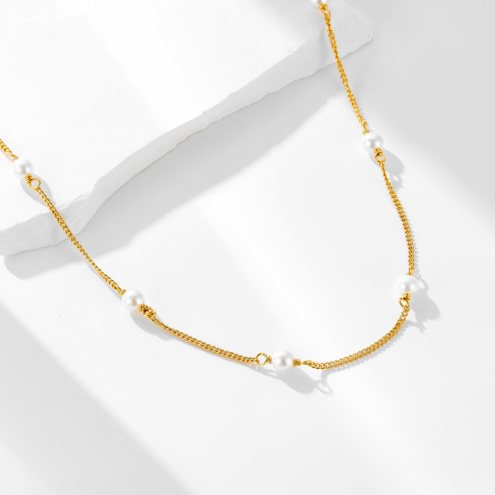 Auric Pearl Sonata Layer Necklace