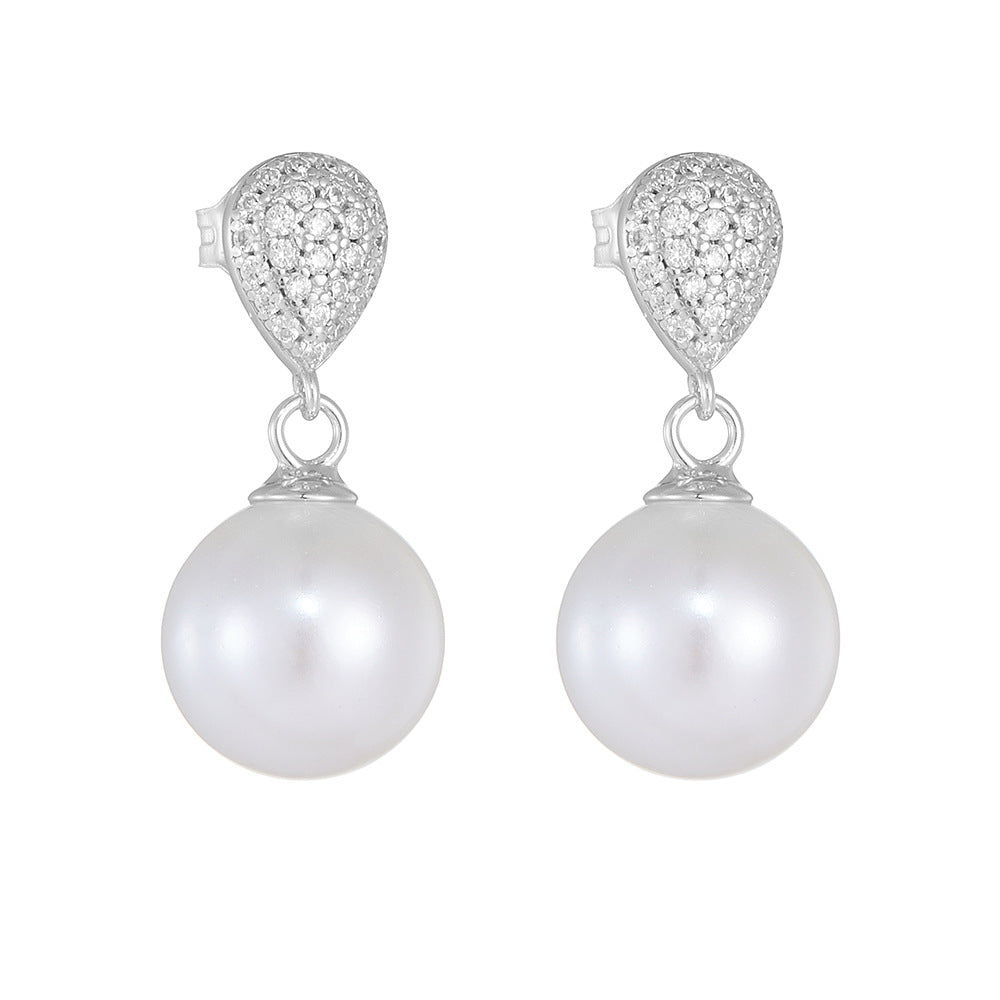 Lila’s DewdropPearl Earrings