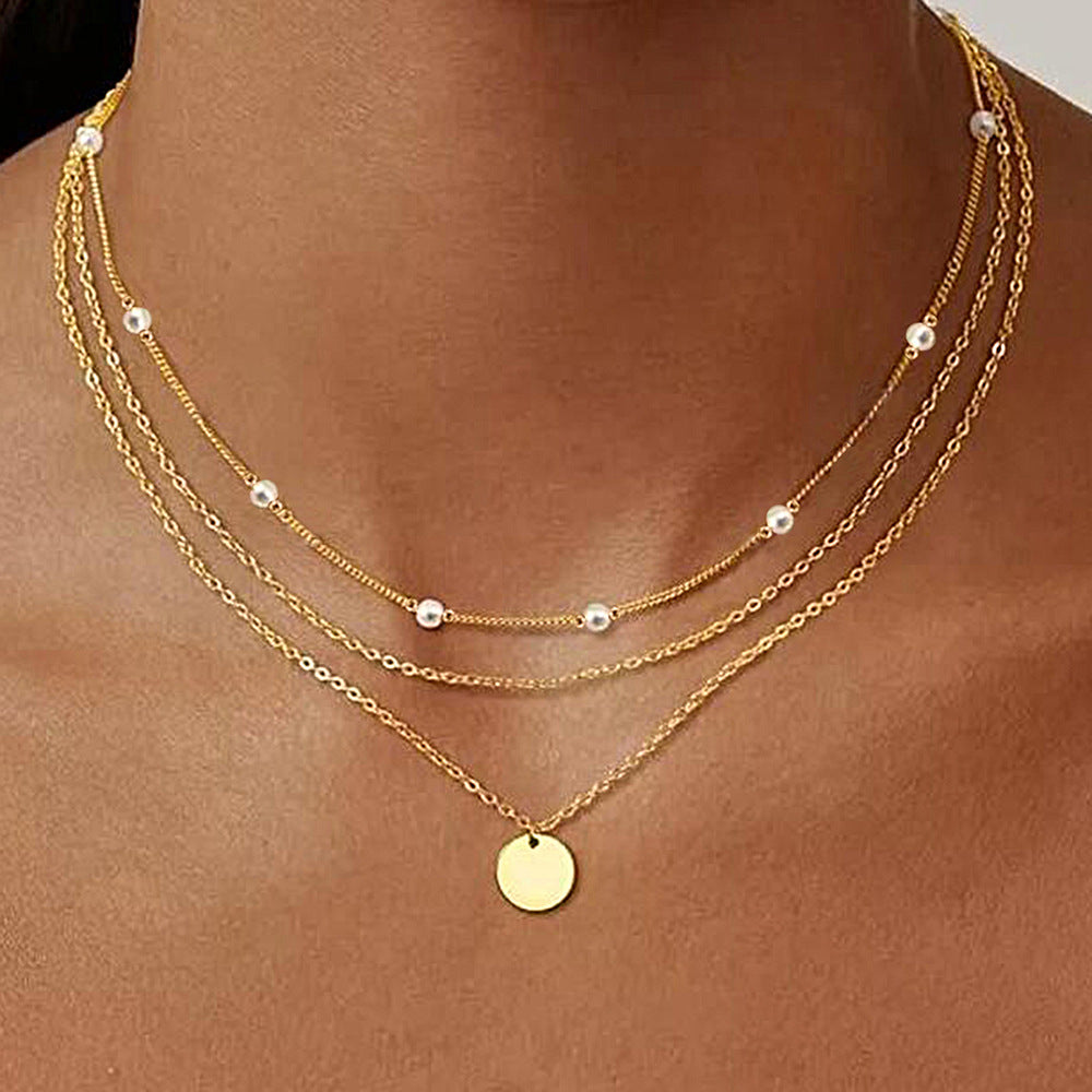 Auric Pearl Sonata Layer Necklace
