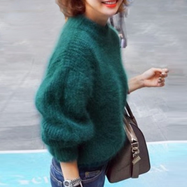 Lynelle - Vintage Angora Knitted Sweater