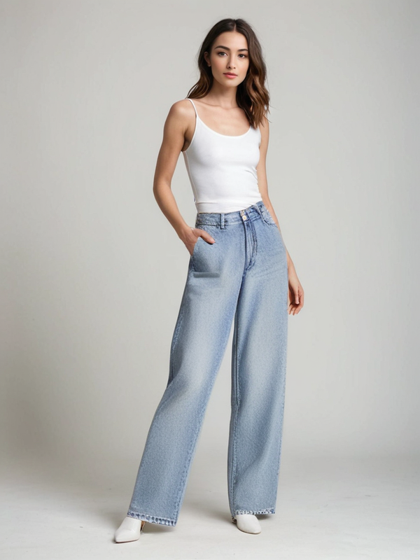 Lynelle™ | Jean Patchwork Tuhoitettu