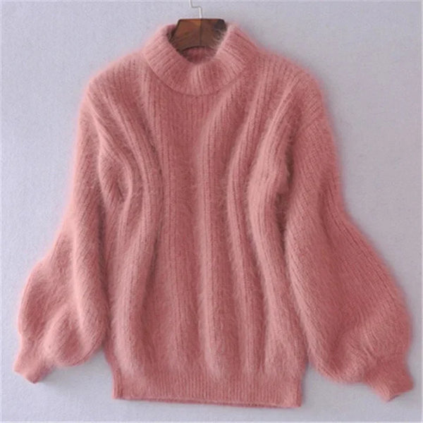 Lynelle - Vintage Angora Knitted Sweater