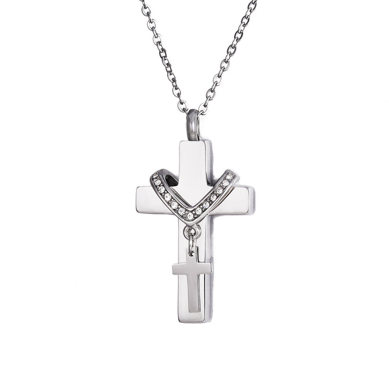 Pamper Soul™ Cross Memorial Necklace