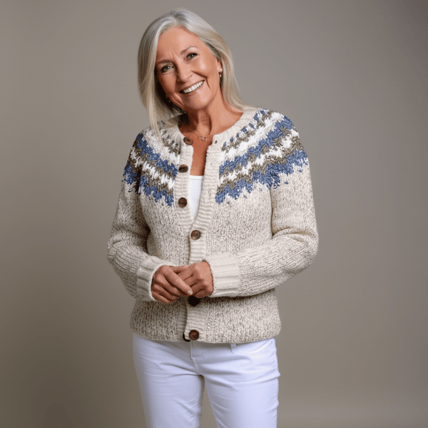 Ava Vintage Handmade Cardigan