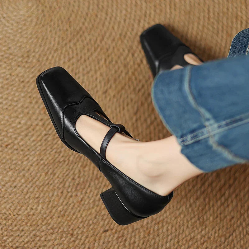 Lynelle™ | Kalvoria Leopard Mary Janes