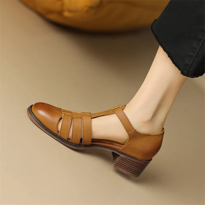 Lynelle™ | Palynne Pyöreäkärkiset Sandalit