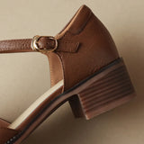 Lynelle™ | Sylviera T-Strap Flats
