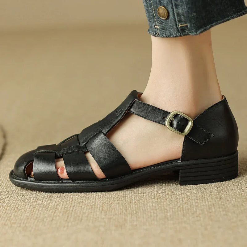 Lynelle™ | Marivelle T-Strap Flats
