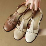 Lynelle™ | Sylviera T-Strap Flats